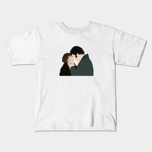 Elizabeth and Darcy Kids T-Shirt